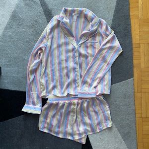 Pastel Two Piece Pyjama Set